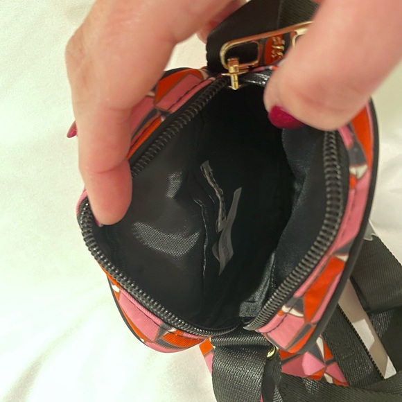 NWT DFV for Target Pink Modern Geo Cellphone Holder with Coin Pouch - Picture 7 of 7